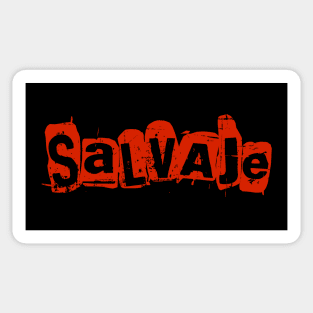 Salvaje - Savage Sticker
